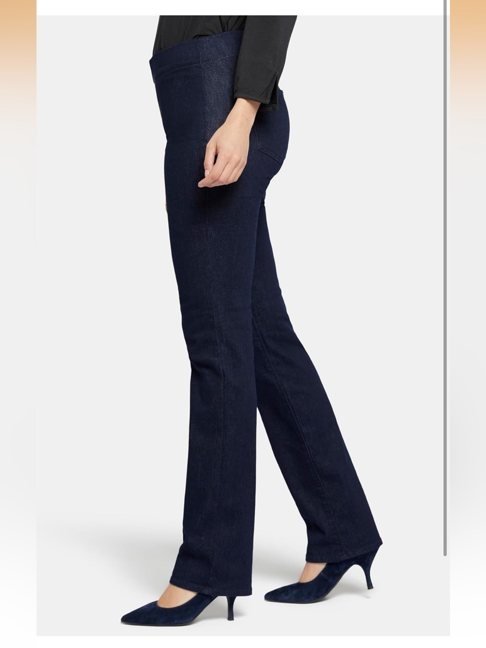 Pull-On Marilyn Straight Jeans - Effortless Comfort and Style 1377/12-1 - Picture 3 of 7